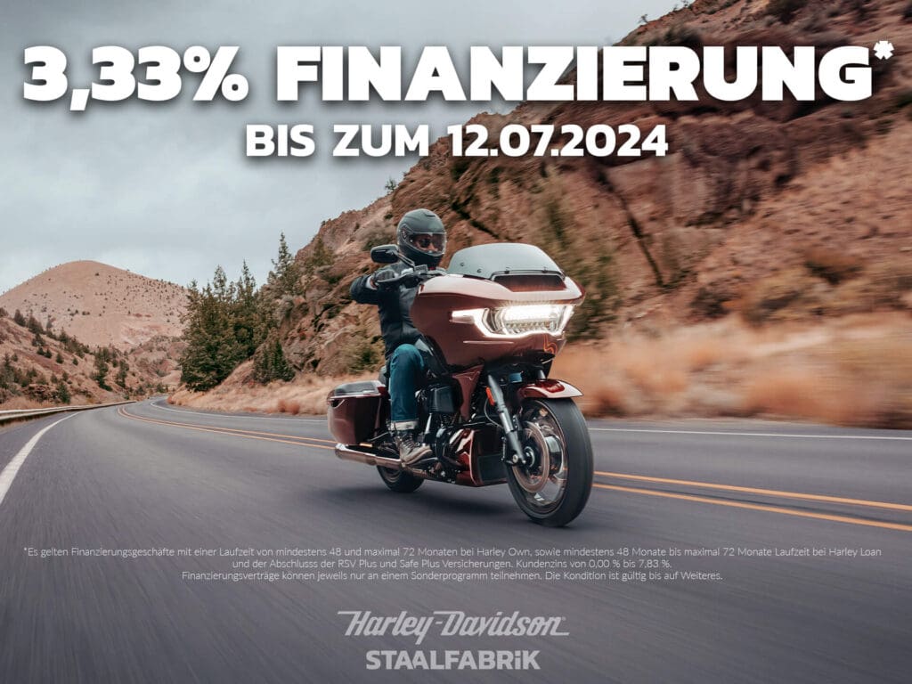 Harley Davidson Finanzierung: Kauf auf Raten mit 3,33 % in Rostock.