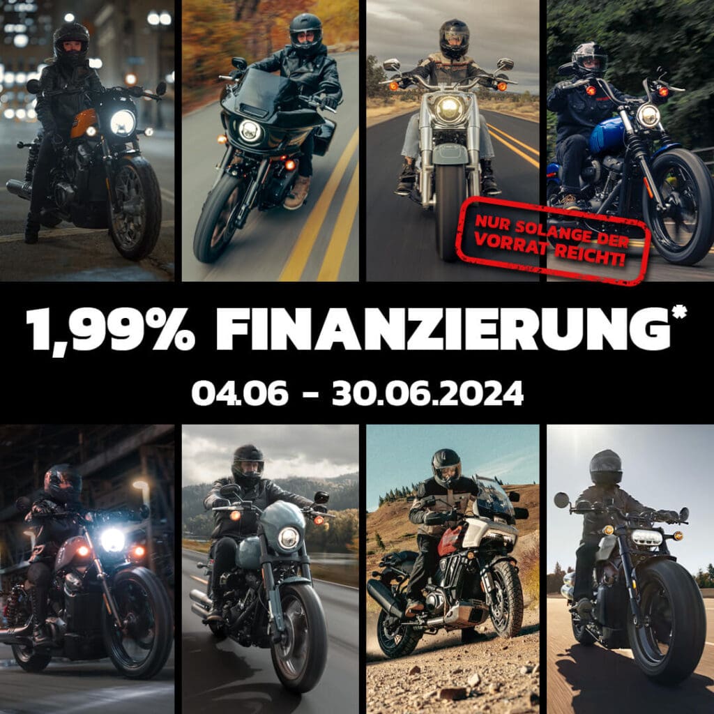 Harley Davidson Leasing & Motorrad Finanzierung in Rostock zu Top-Konditionen passend zu deiner Lebenssituation.