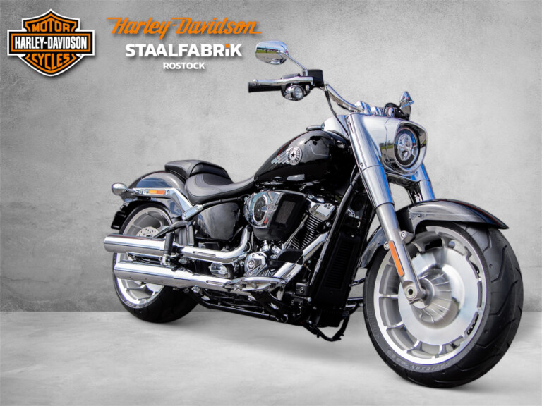 Harley Davidson CVO - Die Speerspitze der Ingenieurskunst 28 Harley-Davidson FLFB Softail Fat Boy 117 TOP VORFÜHRMODEL
